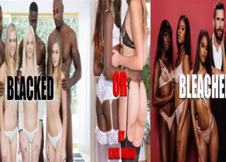 Blacked or Bleached - кто трахнет больше сучек? Нигер или белый парень? Решать тебе