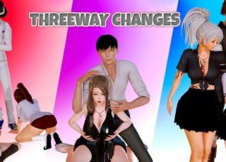 Threeway Changes - детальный секс от первого лица с милыми школьницами