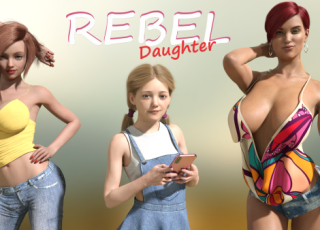 Rebel Daughter - дочь становится героиней романа для взрослых своего извратного папаши